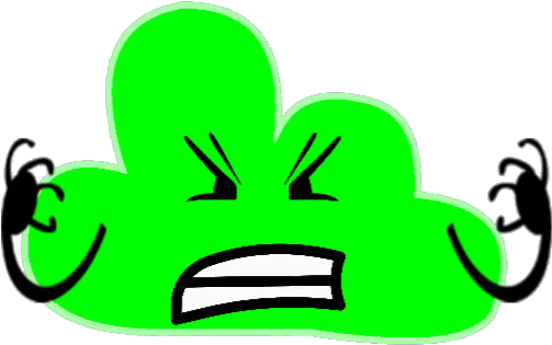 Green Cloudy 1 - Portable Network Graphics (556x354)