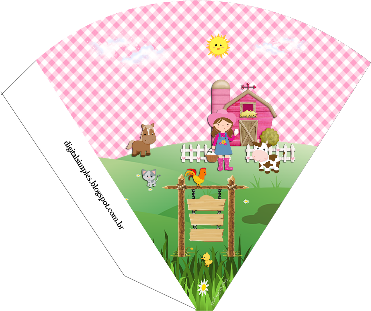 Farm Birthday, Tractor Birthday, Free Printables, Safari, - Personalizados Fazendinhaparaimprimir (1600x1334)