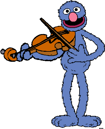 Clip Art Sesame Street - Sesame Street Letter V (351x437)