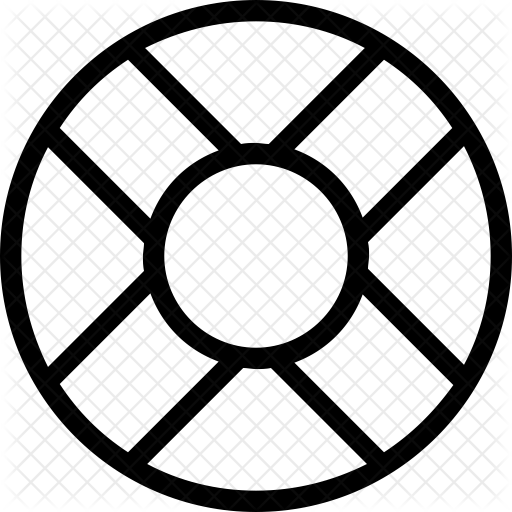 Life Ring Icon - Aperture Png (512x512)