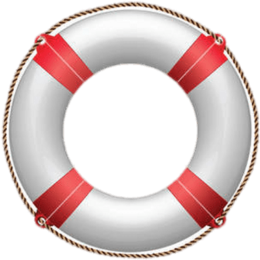 Life Buoy Transparent Png - Life Ring Clip Art (400x400)