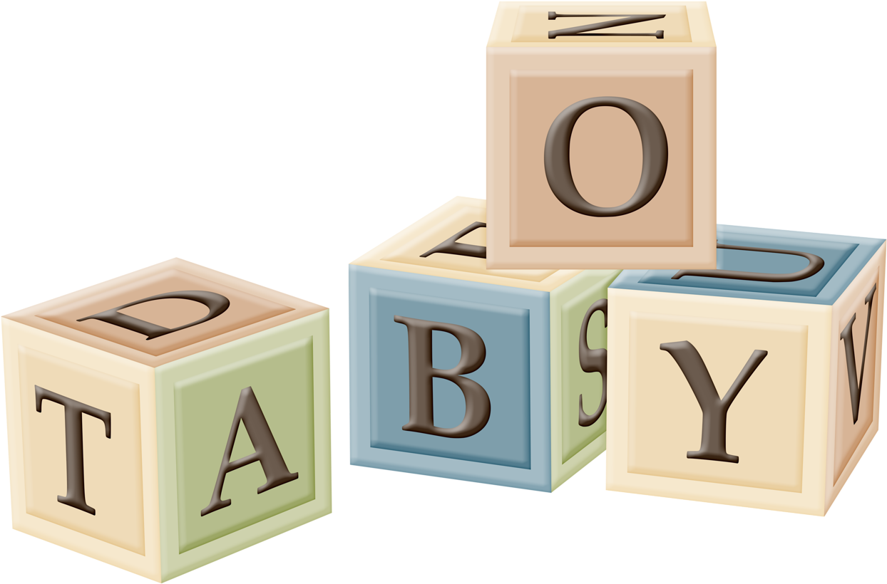 Toy Block Clip Art - Block Letters (1280x861)