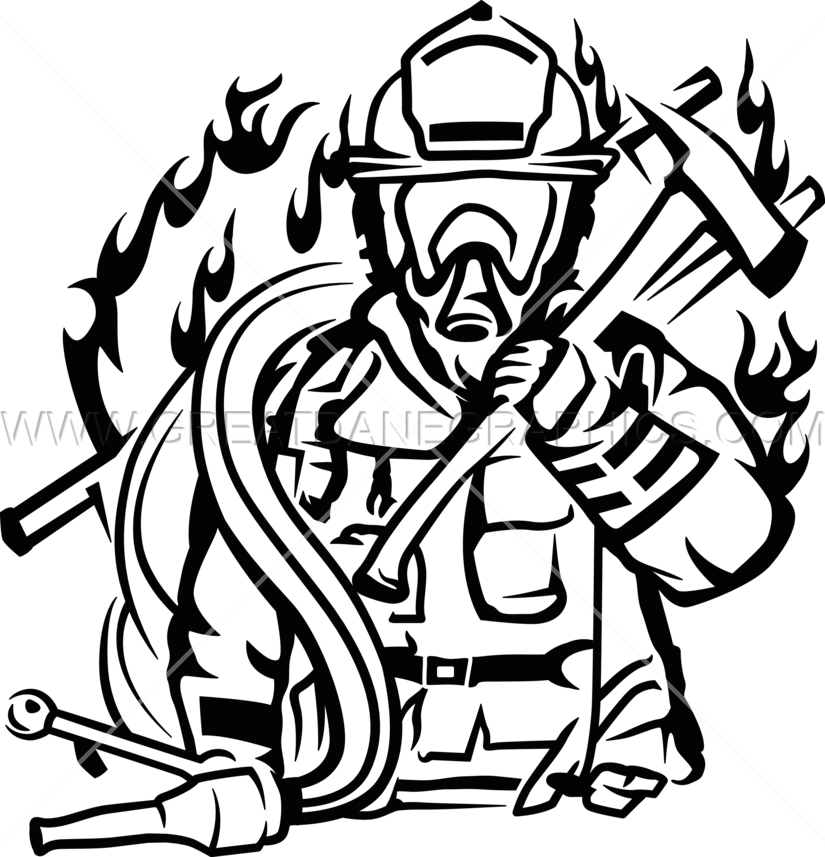 Volunteer Fire Fighter - Volunteer Fire Fighter (825x857)