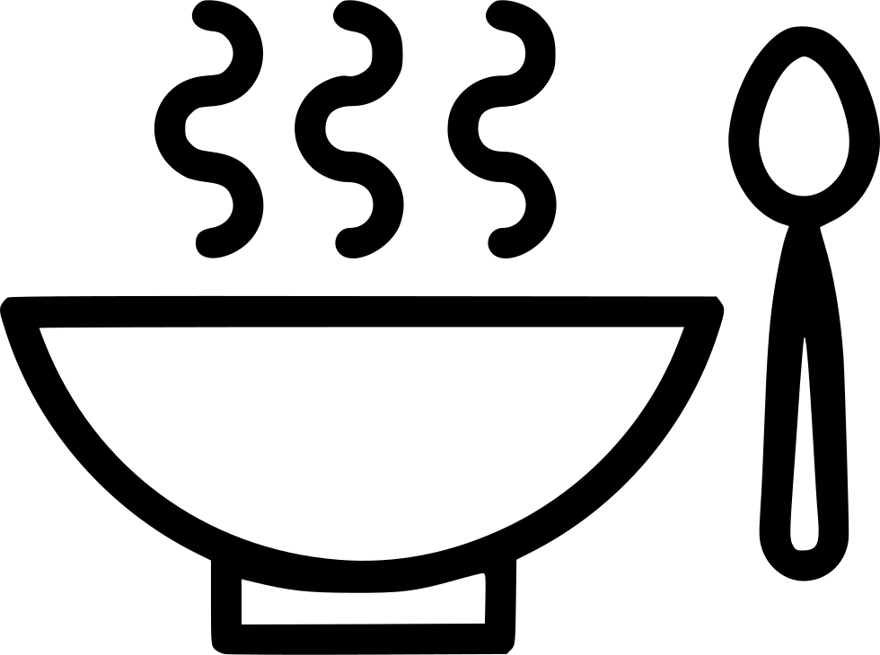 Drink Healthy Hot Soup Bowl Spoon Comments - Bowl (980x730)