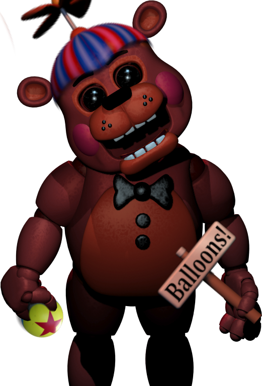 Carl The Circus Bear By Fredbeartheanimatron - Videogamerapbattles / Five Nights At Freddy's 2 Rap (521x768)