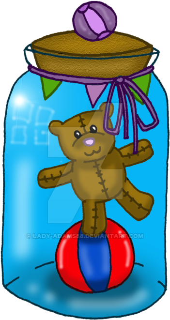 Jared Circus Bear By Lady-adams88 - Cartoon (400x713)