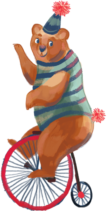 Client Came To Me With The Circus Theme For Their November - Illustration (670x789)