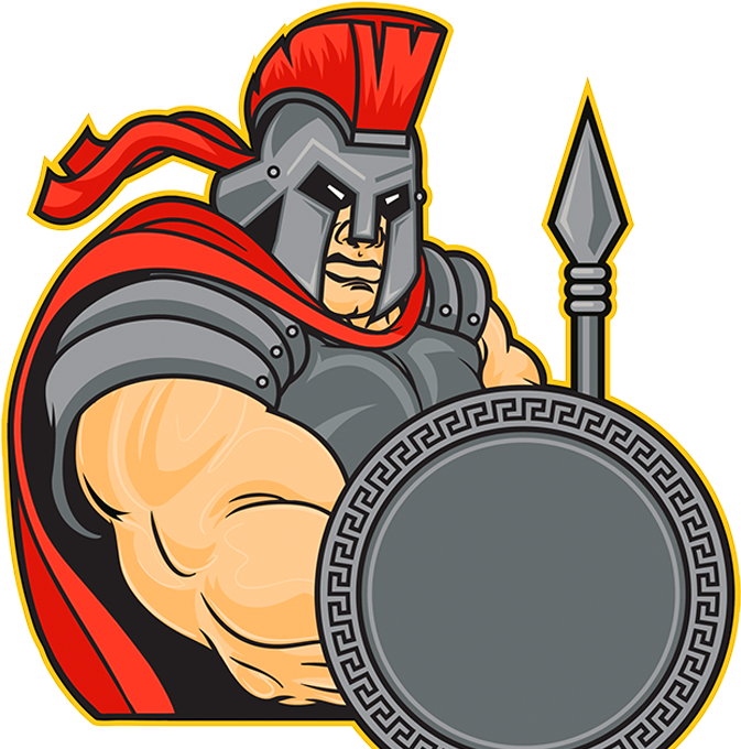 Roman Empire Mascot Soldier Clip Art - Soldier (926x679)