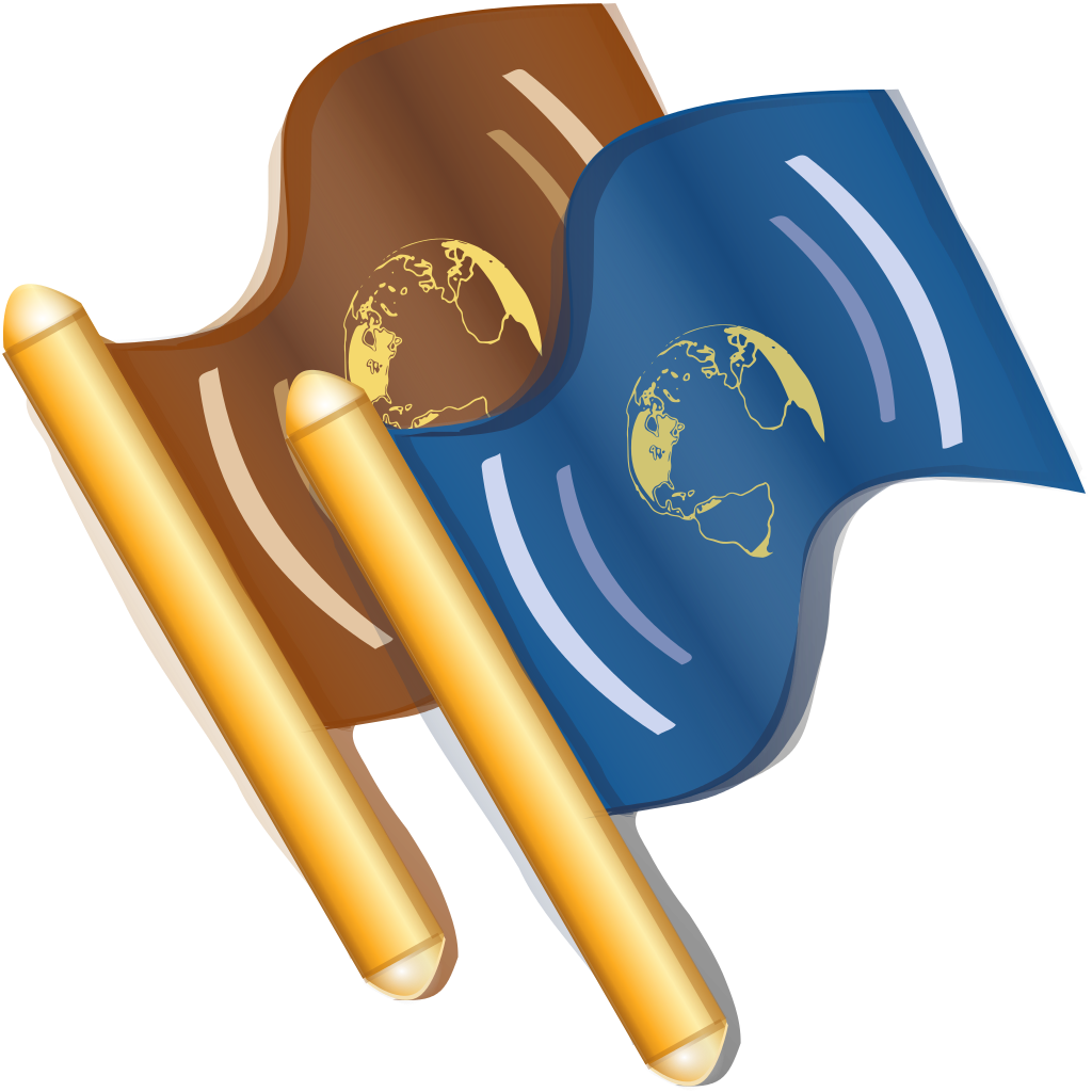 File - Wp-translationproject Twoflags - Svg - Encyclopedia (1024x1024)