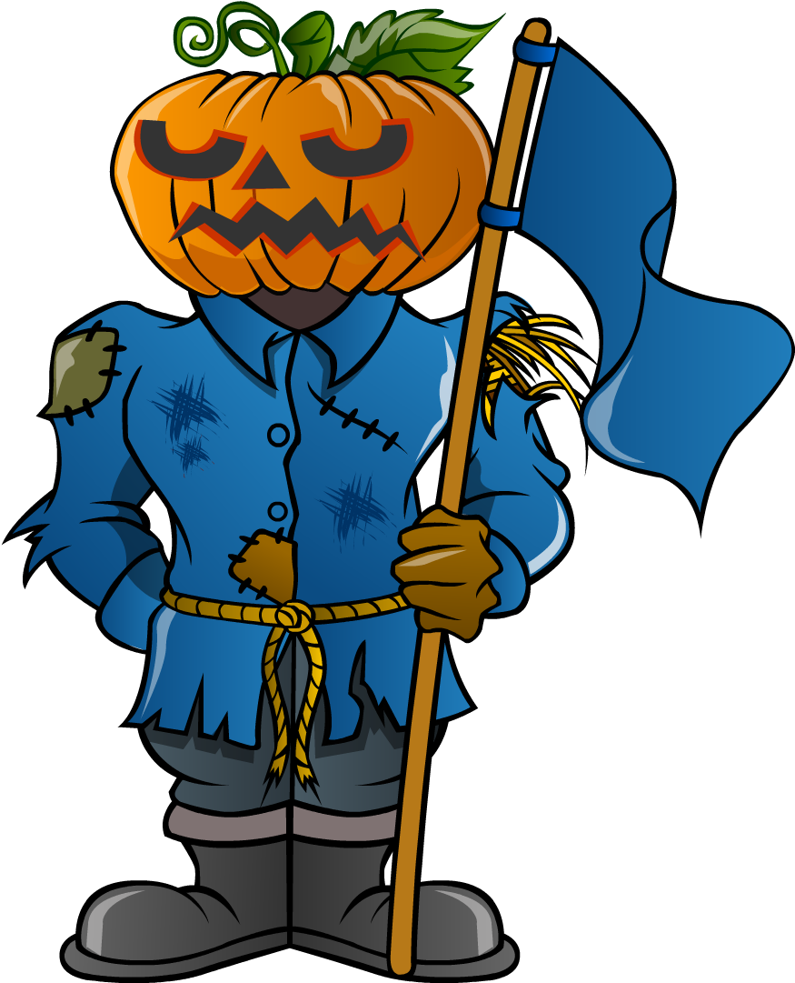 Pumpkin Soldier - Soldier Blue (900x1100)