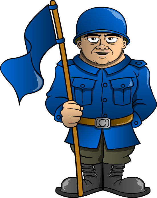 Wwii Soldier - Soldier (551x691)