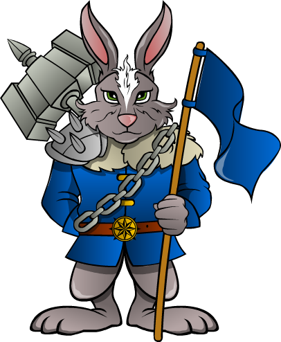 Bunny Soldiers - Soldier (406x494)