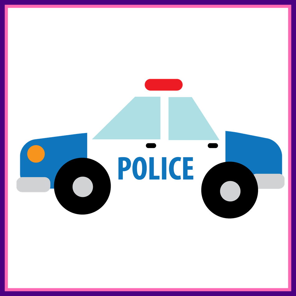 The Best Bombeiros Policia Minus Art Drawing Clip For - Carrinho De Policia Png (950x950)