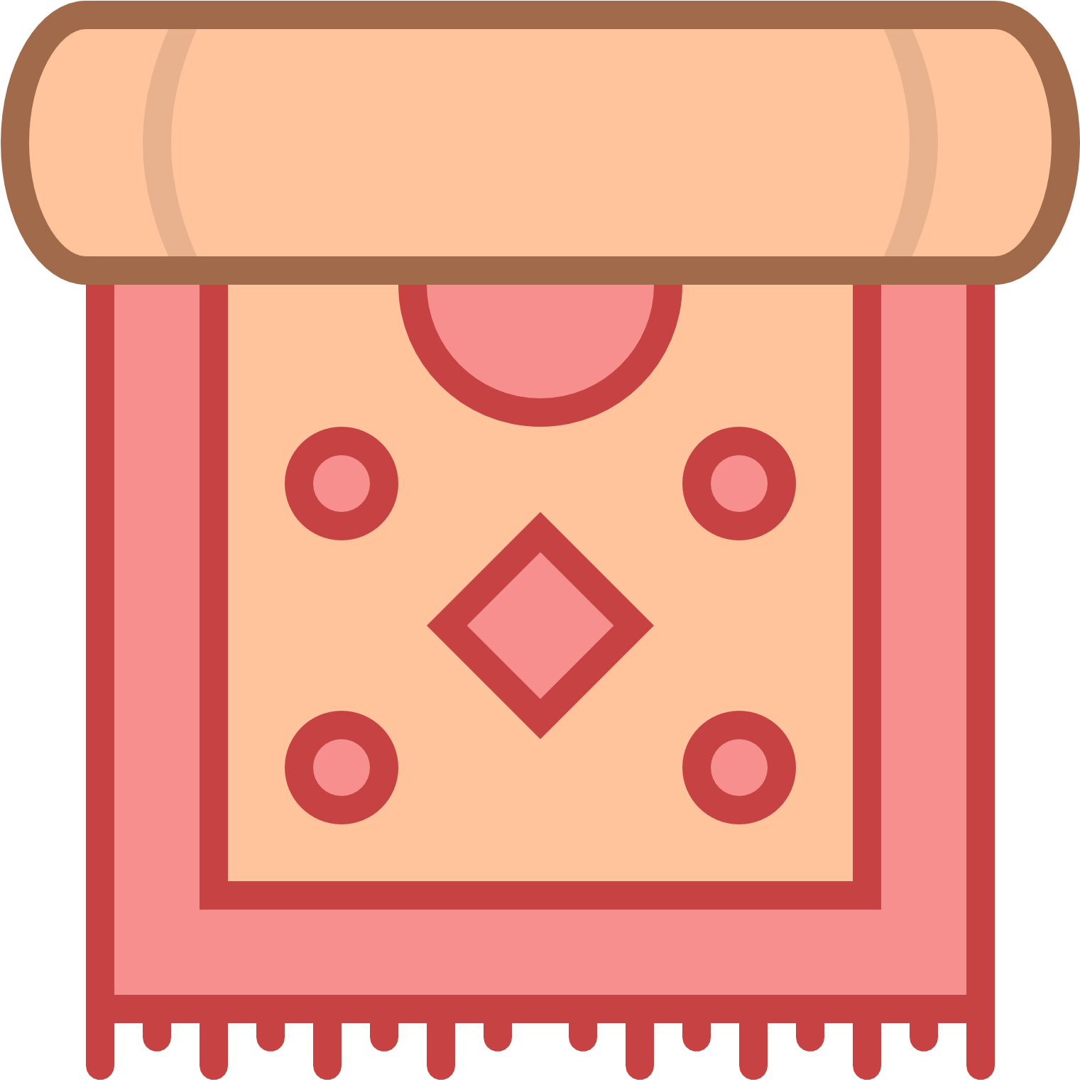 Carpet Icon Png - Clip Art (1600x1600)