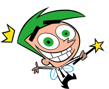 If You Want To Also Welcome Fairy Hobmother In You - Timmy Turner Cosmo (400x348)