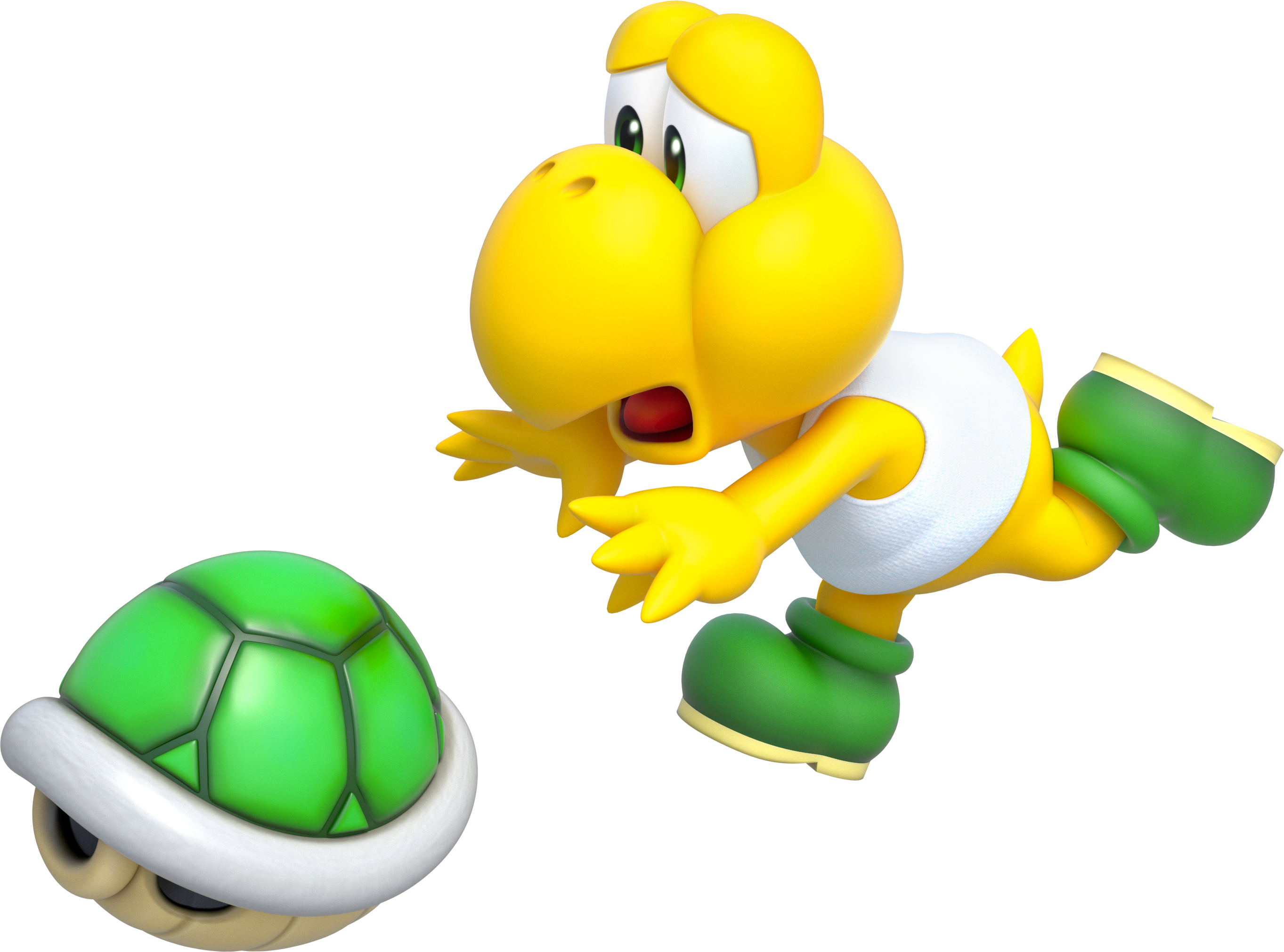 Mario Clipart Koopa - Super Mario 3d World Koopa Troopa (2726x2021)