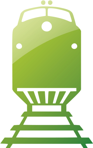Web 2 Green Train 9 Icon - Train Icon Gif (512x512)