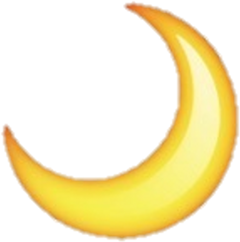 Moon Emoji Clipart & Moon Emoji Clip Art Images Onclipart - Aesthetic Emoji Png (1024x1024)