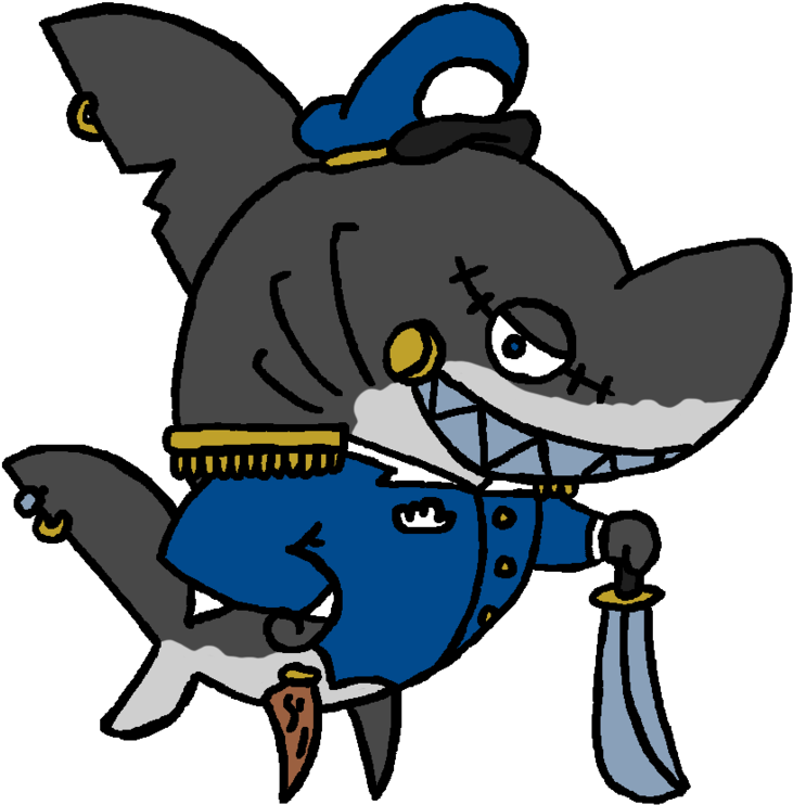 Rtk Shark By Lunar-7 - Cartoon (894x894)