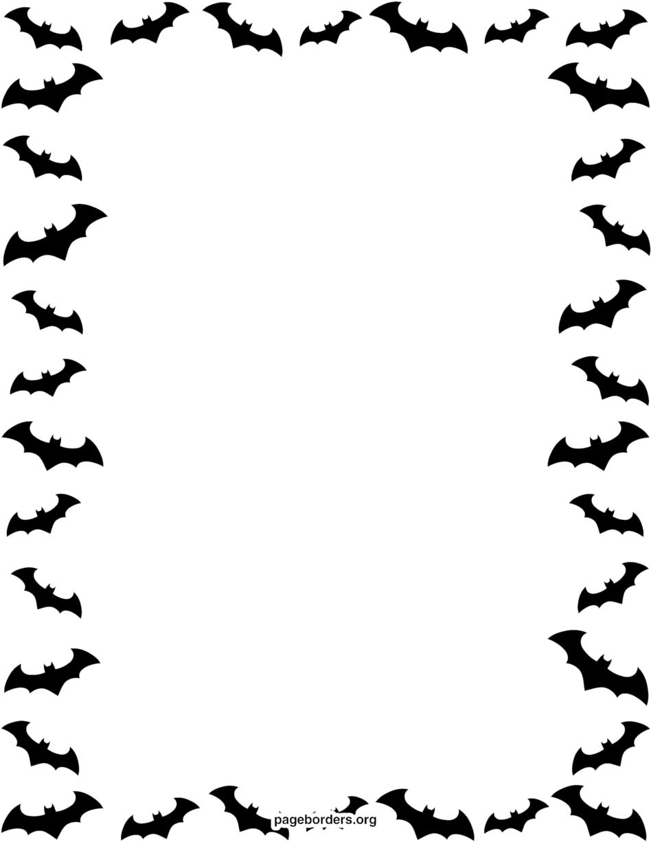 Halloween Fantasticloween Border Image Ideas Transparent - Halloween Border (958x1240)
