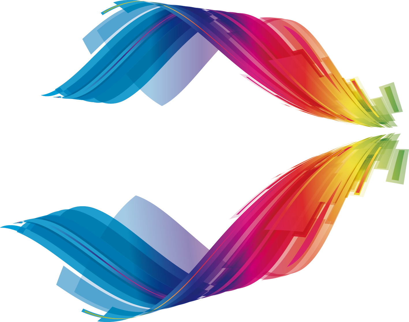 Creative Colorful Line Border Vector Image - Introduction To Gifted Education (1417x1113)