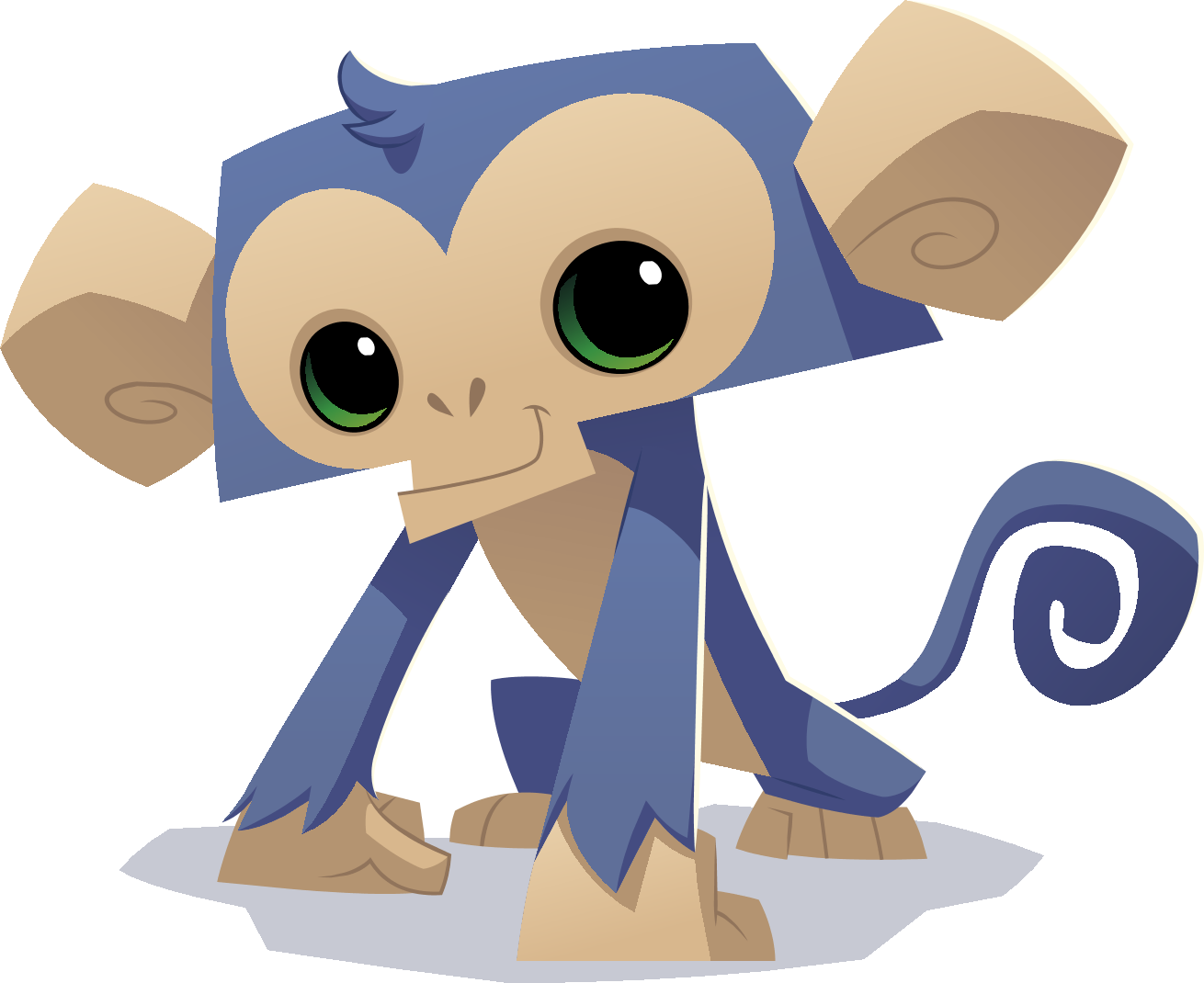Renovated Art Monkey - Animal Jam Monkey (1310x1070)