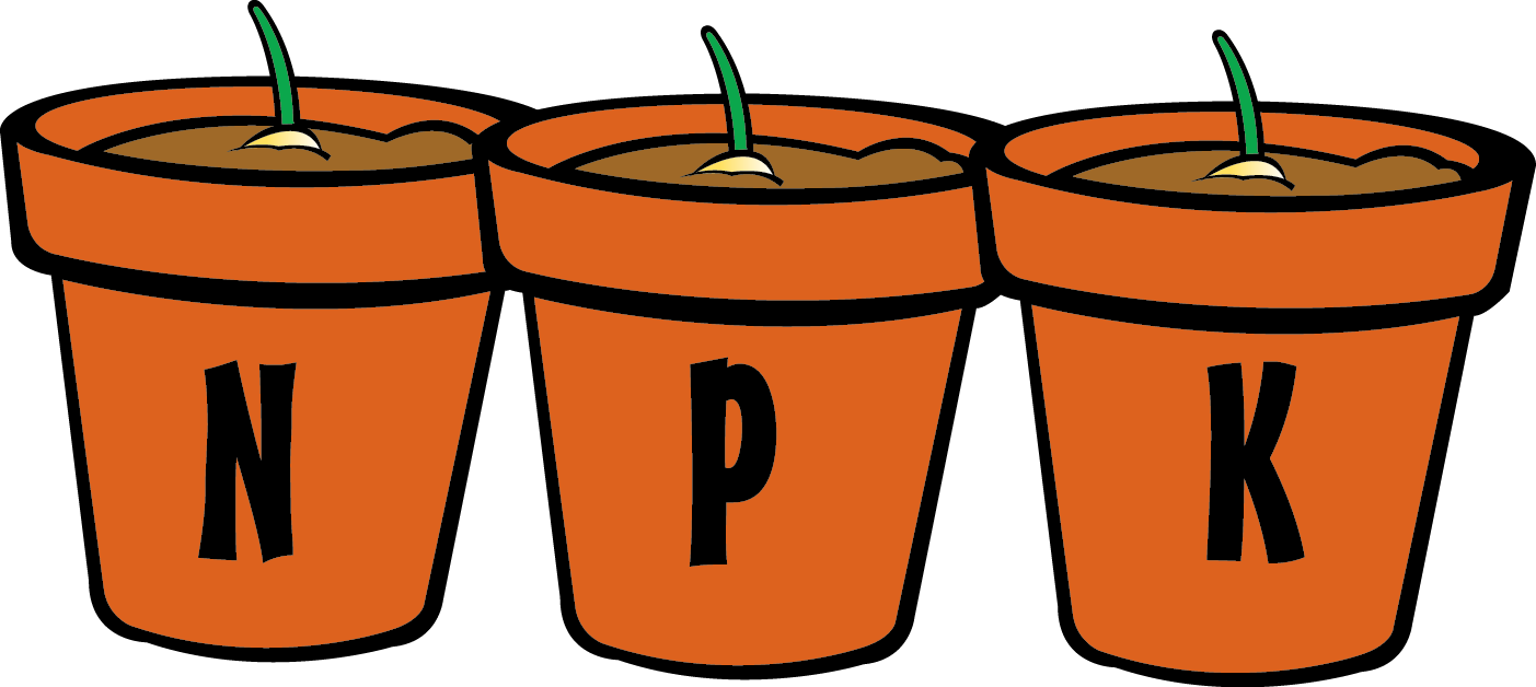 Seeds Clipart Soil Nutrient - Npk Clipart (1403x628)