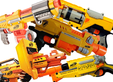 So That Said Let Me Try To Go Over Each One - Nerf N Strike Stampede Ecs (446x324)