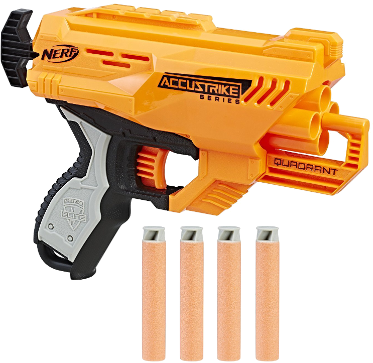Buy Handgun Nerf Accustrike Quadrant E0012 Elkor - Nerf Quadrant (800x800)