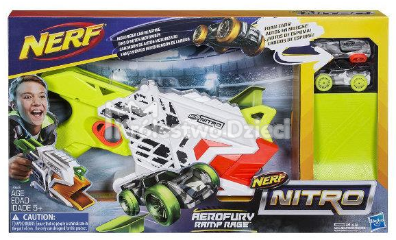 Wyrzutnia Nerf Nitro Aerofury Ramp Rage Autka - Nerf Nitro Flashfury Chaos Blaster (800x800)