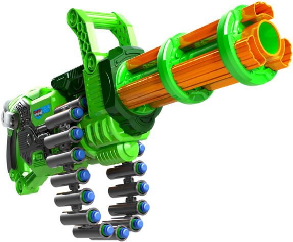 Scorpion Motorized Automatic Gatling Blaster - Nerf Scorpion Gatling Blaster (600x600)