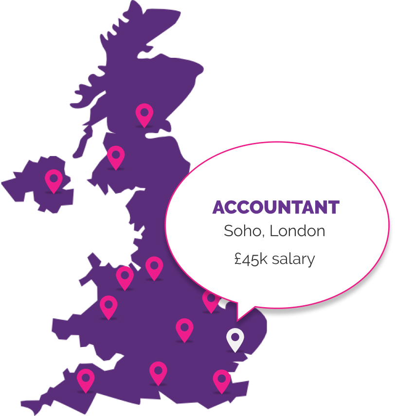 Access More Of The Uk's Recruitment Agency Market And - Wall Sticker Uk Places (812x856)