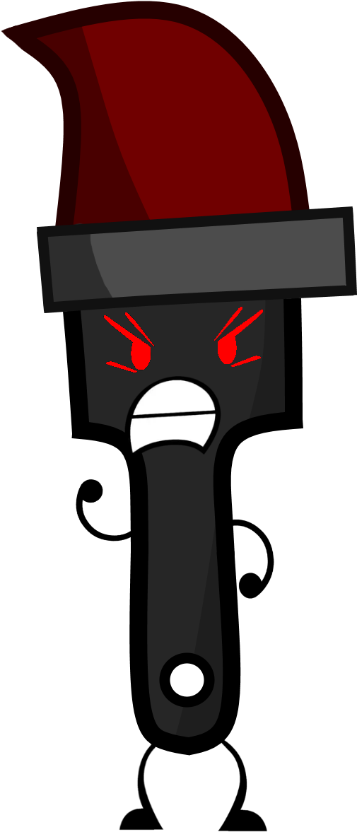 Evil Paintbrush Pose - Inanimate Insanity Evil Paintbrush (600x1200)