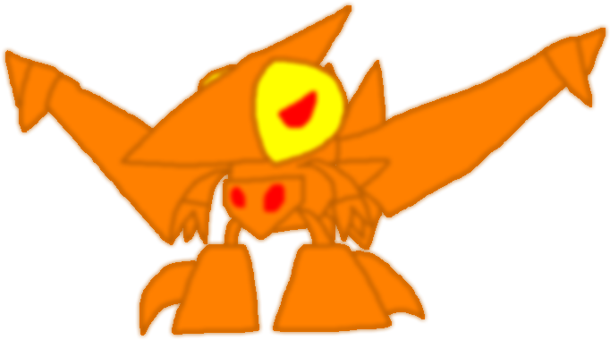 Orange Orbiton By Darktidalwave - Cartoon (692x384)