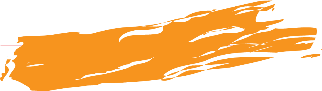 Psychologically, Orange Is Perceived As A Friendly - Paintbrush (1250x417)
