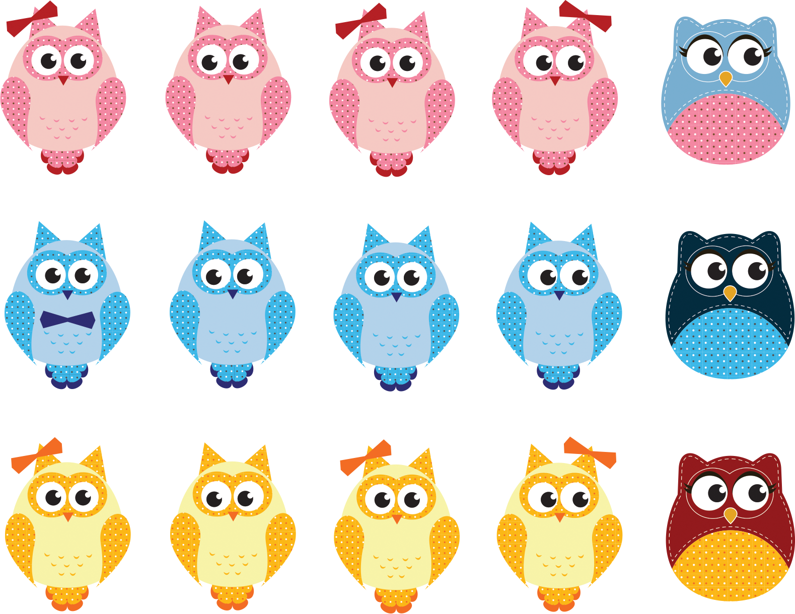 1321 Owls Transparent2 - Owl (1579x1220)