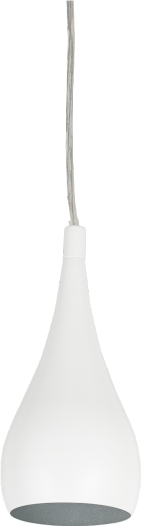 Alium Hanging Lamps White Metal - Monochrome (313x1300)