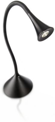 Table Lamp - Philips Ledino 69063/30/16 Bendy Neck Table Light (black) (182x400)