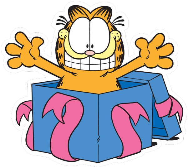 Bbm On Twitter - Garfield Gift (600x600)
