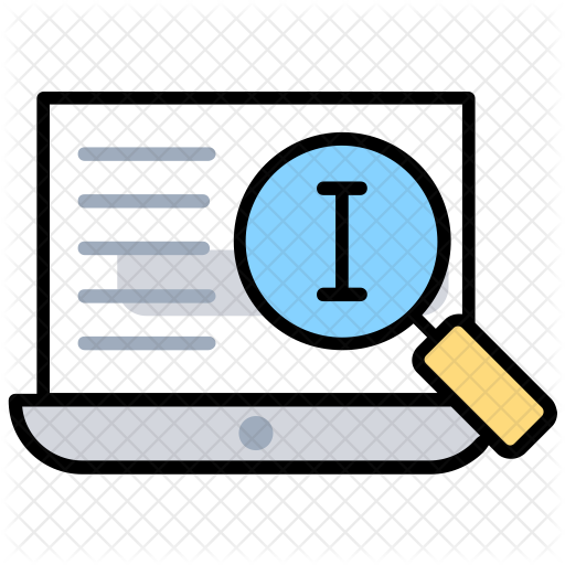 Search Process Icon - Information Search Process (512x512)
