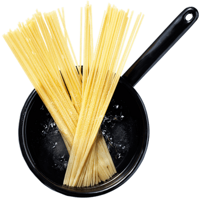 Spaghetti In Pot - Transparent Background Pasta Png (400x400)