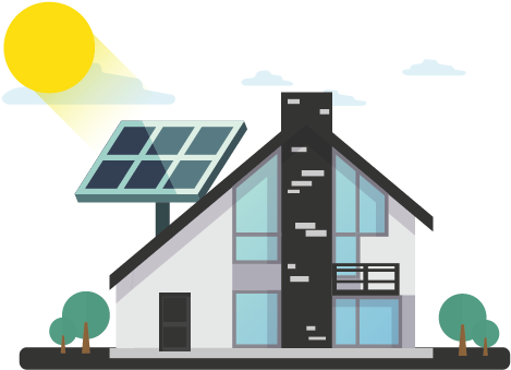 Para Tu Sistema Solar Llena Nuestro Formulario Y En - Casa Energia Solar Png (720x462)