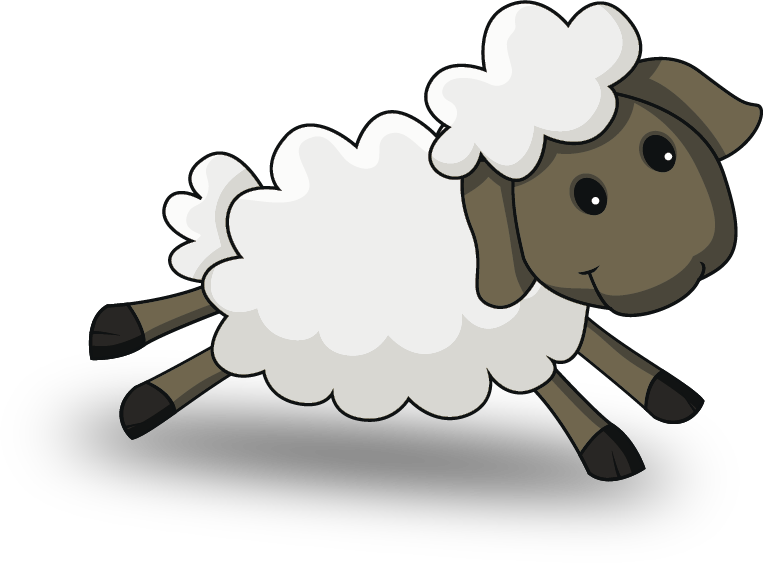 Sheep Cartoon No Background (763x563)
