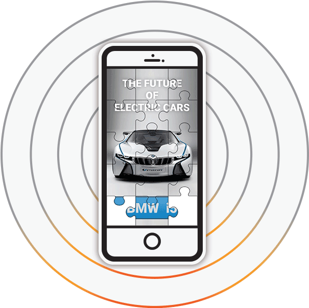 Advertising Is Not Forcing The User To Wait Passively - Bmw Vision Efficient Dynamics (764x785)