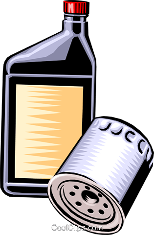 Oil Filter Royalty Free Vector Clip Art Illustration - Motor (458x700)