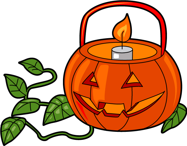 Download Halloween Clip Art ~ Free Clipart Of Jack - Pumpkin Lantern Clipart (606x474)