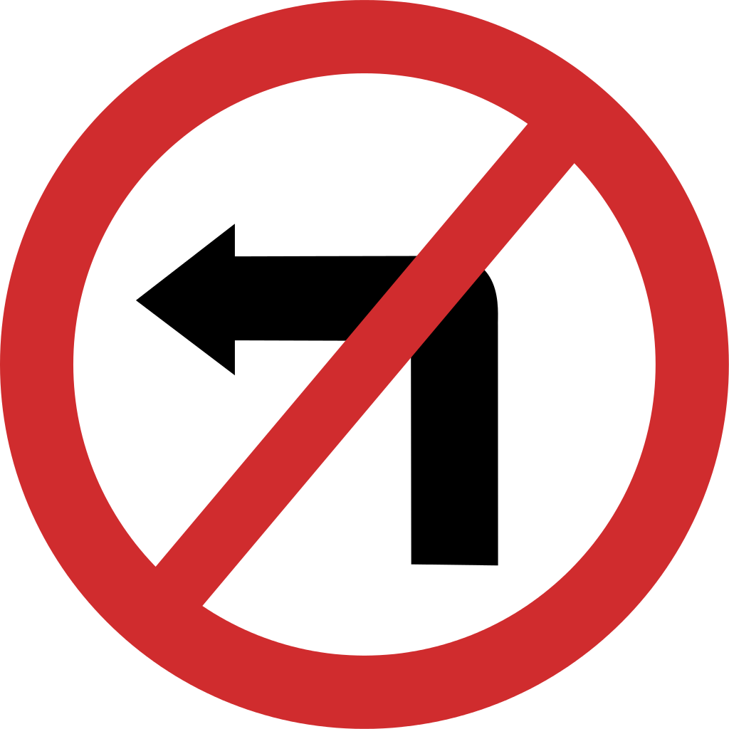 Traffic Sign Regulatory Sign One-way Traffic Traffic - Anti Facebook (1024x1024)