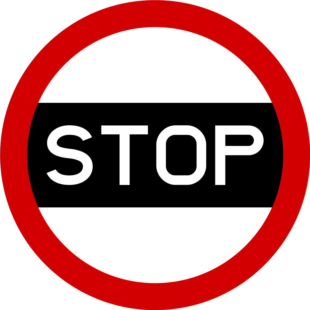 Road Signs In Zimbabwe Traffic Sign Stop Sign Crossing - Charing Cross Tube Station (1024x1024)