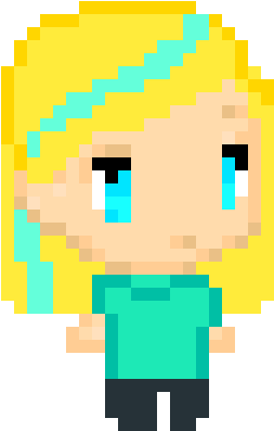 Doki Doki Literature Club Pixel Art (600x600)