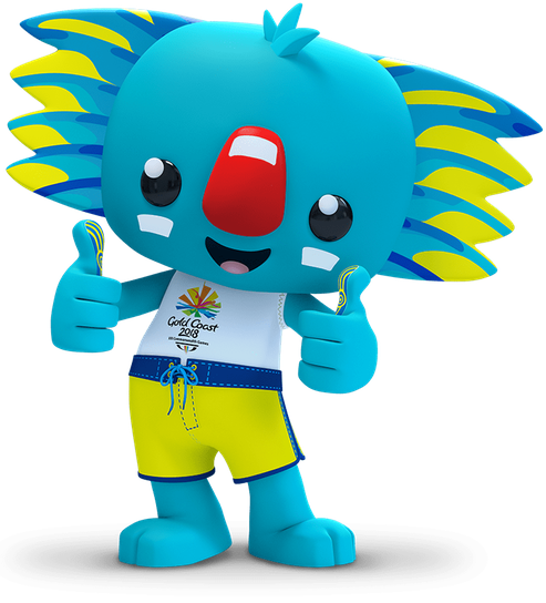 2018 Commonwealth Games - Commonwealth Games 2018 Logo (493x544)